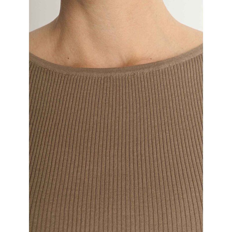 Veronika Maine Cotton Silk Cap Sleeve Knit image number 6